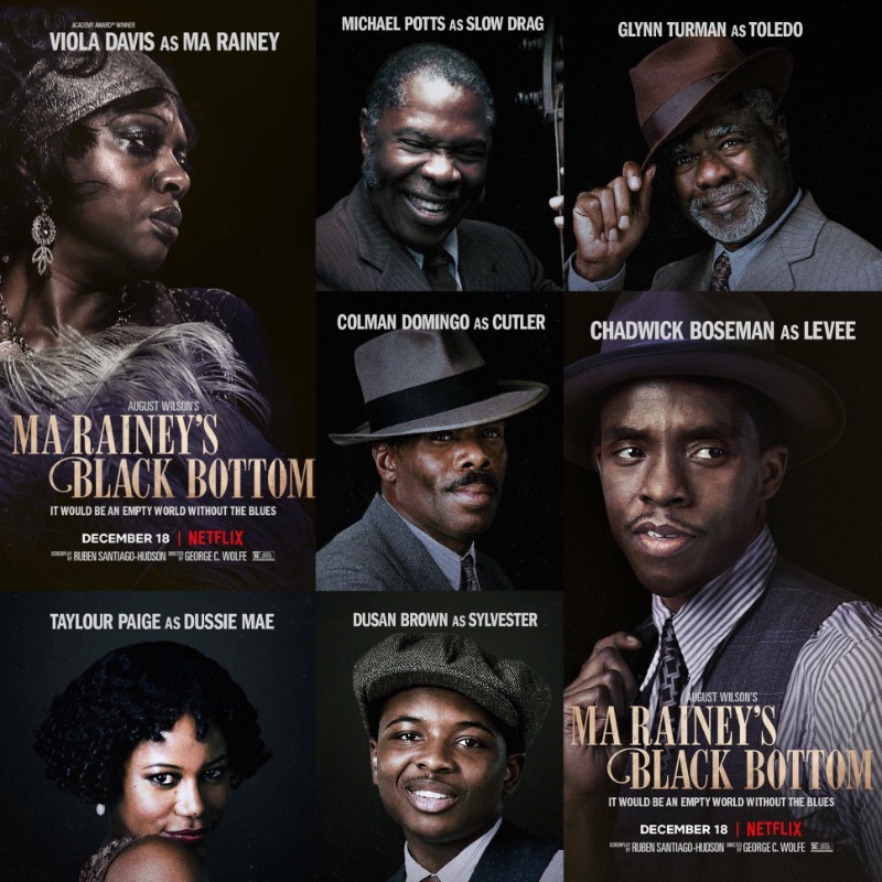 MA RAINEY'S BLACK BOTTOM By August Wilson [Netflix]